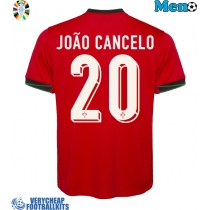 Portugal Joao Cancelo #20 Replica Home Shirt Euro 2024 Short Sleeve